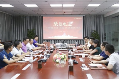 盱眙縣領導一行蒞臨金鵬參觀調研