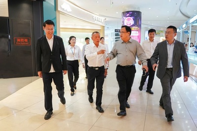 蕪湖市灣沚區領導一行蒞臨金鵬考察調研