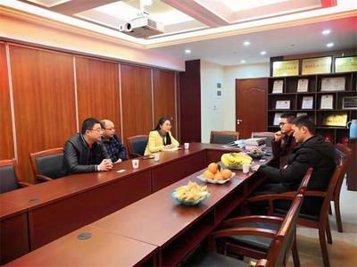 金鵬控股集團來公司考察